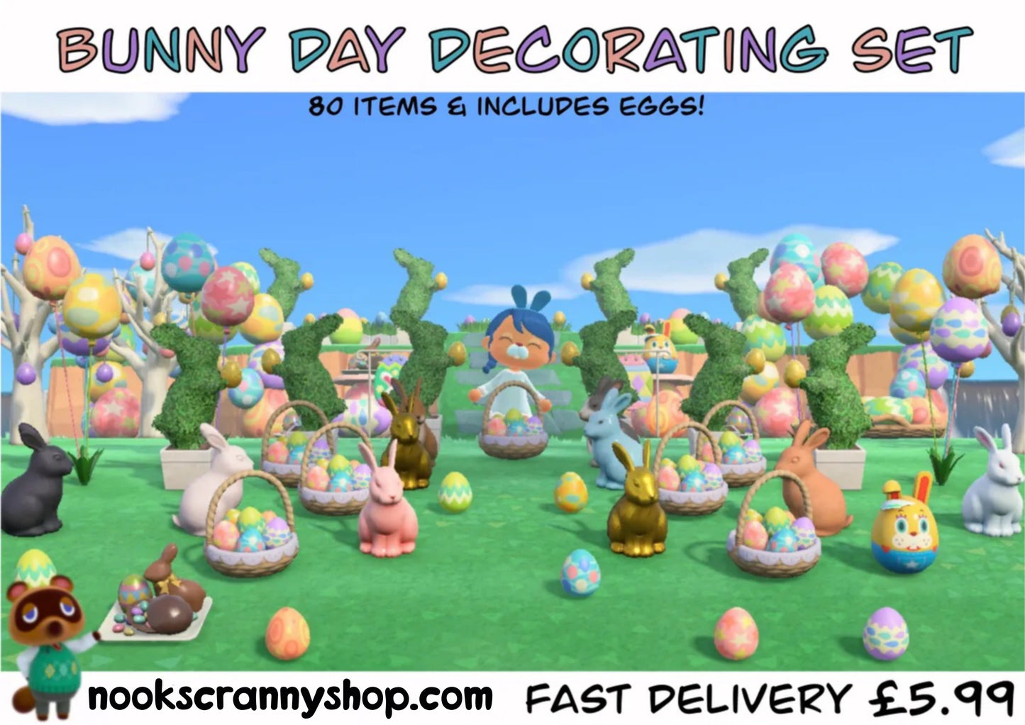 Bunny Day Decorating Set