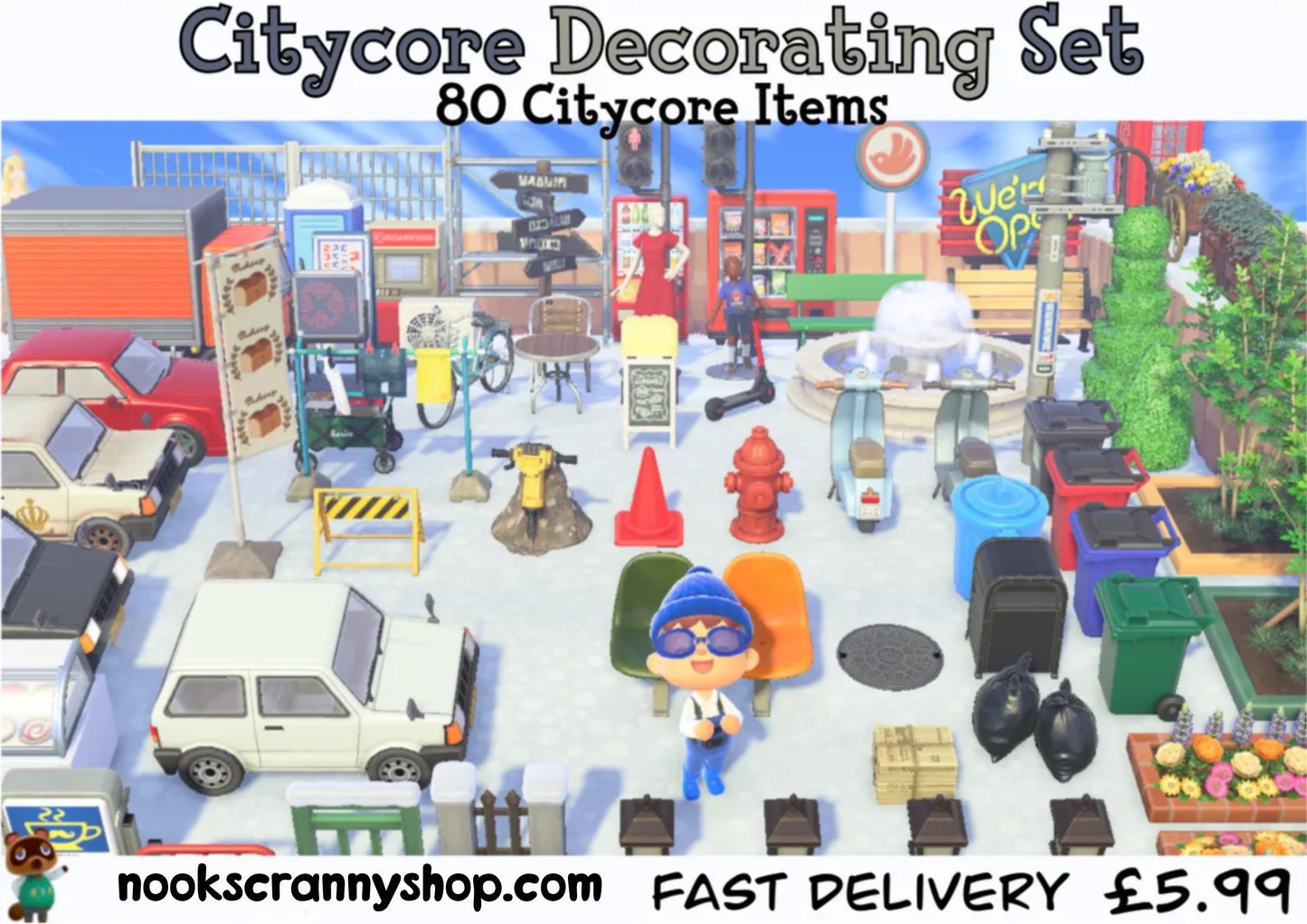 Citycore Decorating Set