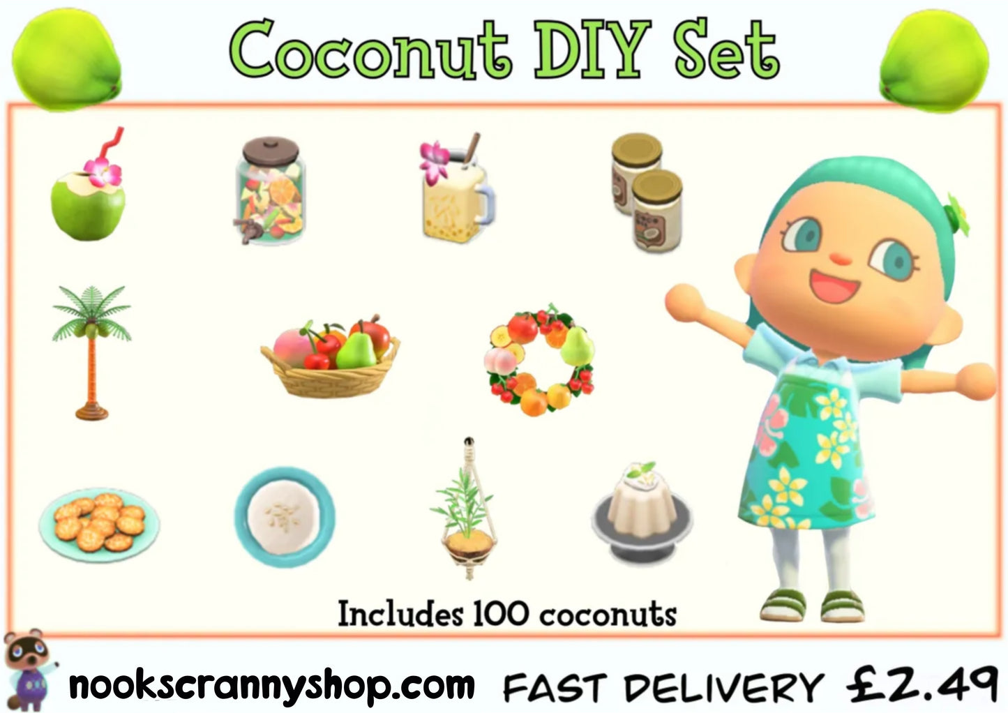 Coconut DIY Set