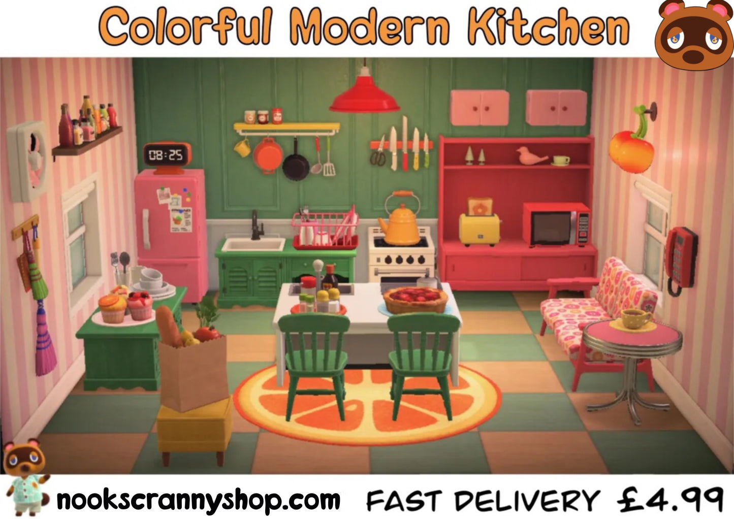 Colourful Modern Kitchen