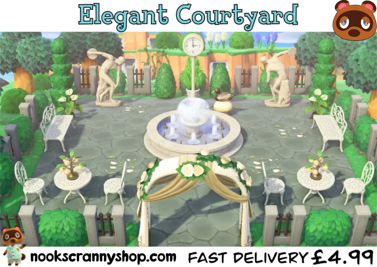 Elegant Courtyard
