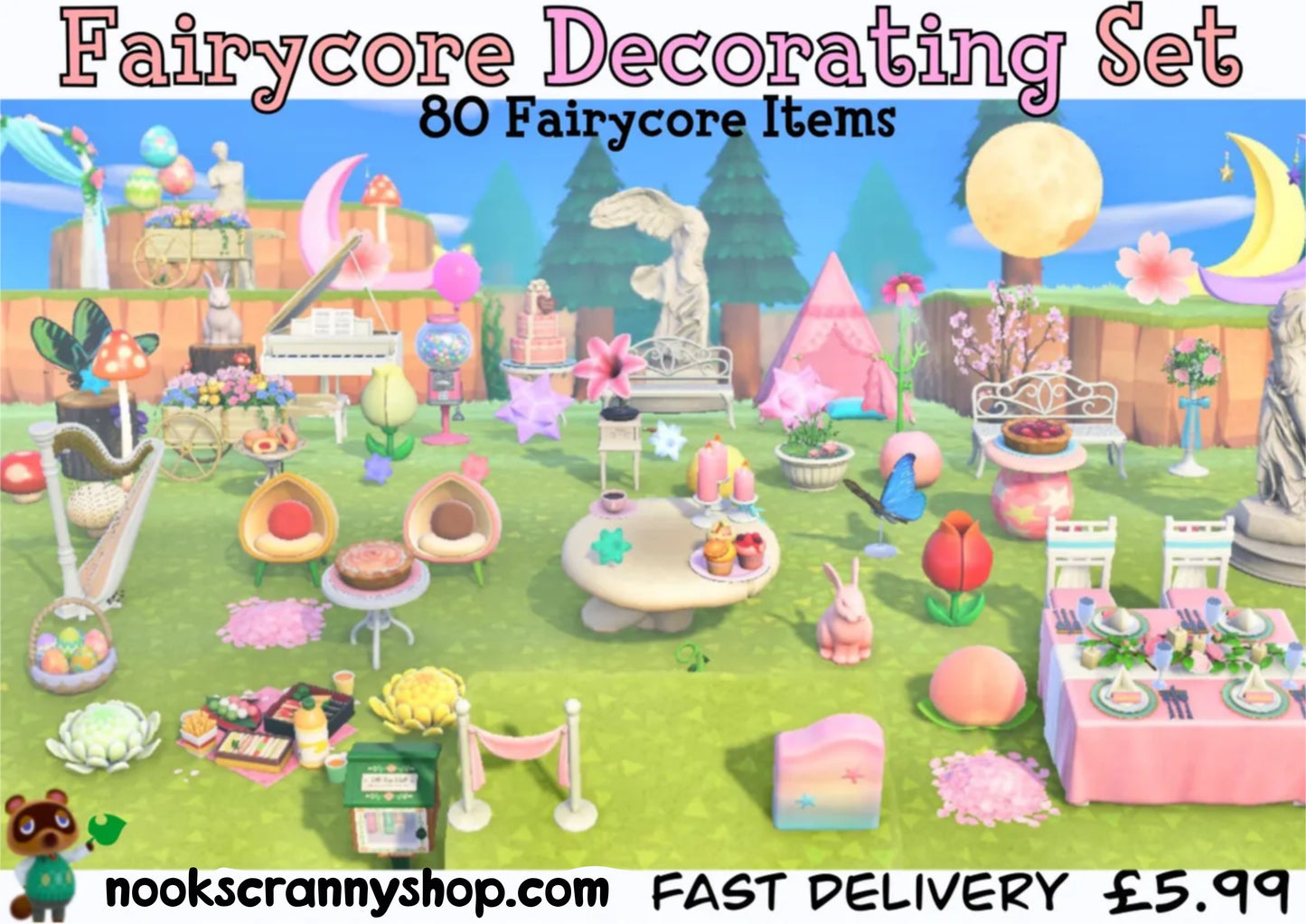 Fairycore Decorating Set