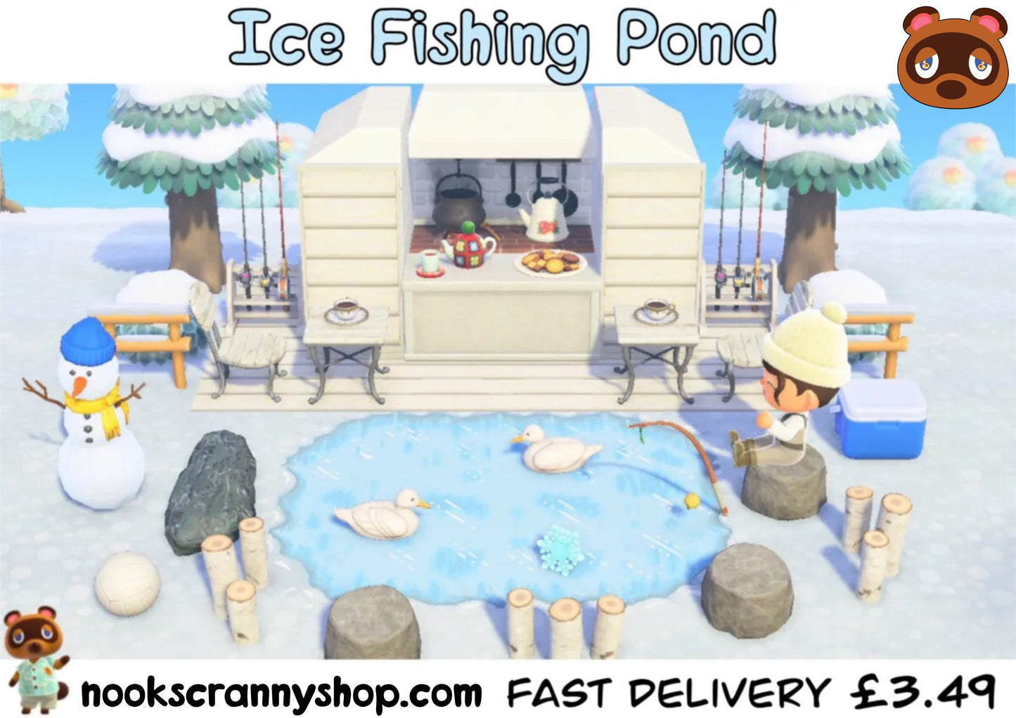 Ice Fishing Pond