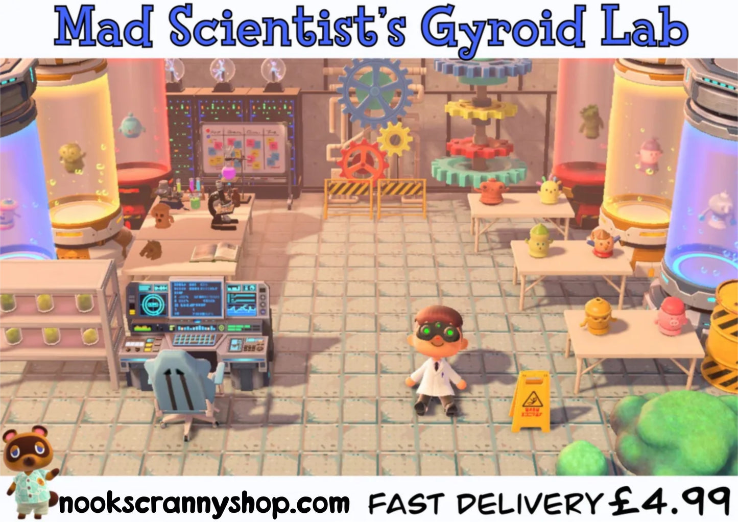Mad Scientist's Gyroid Lab