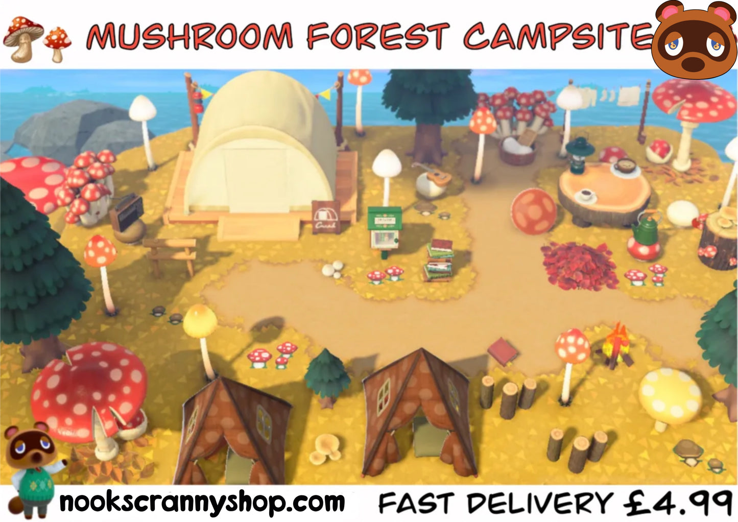 Mushroom Forest Campsite