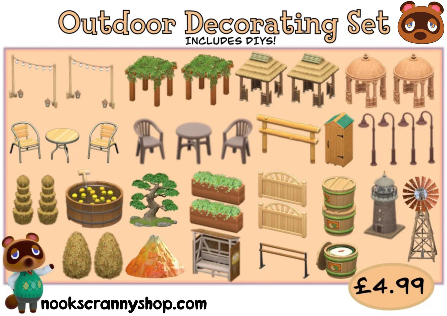 Outdoor Decorating Set