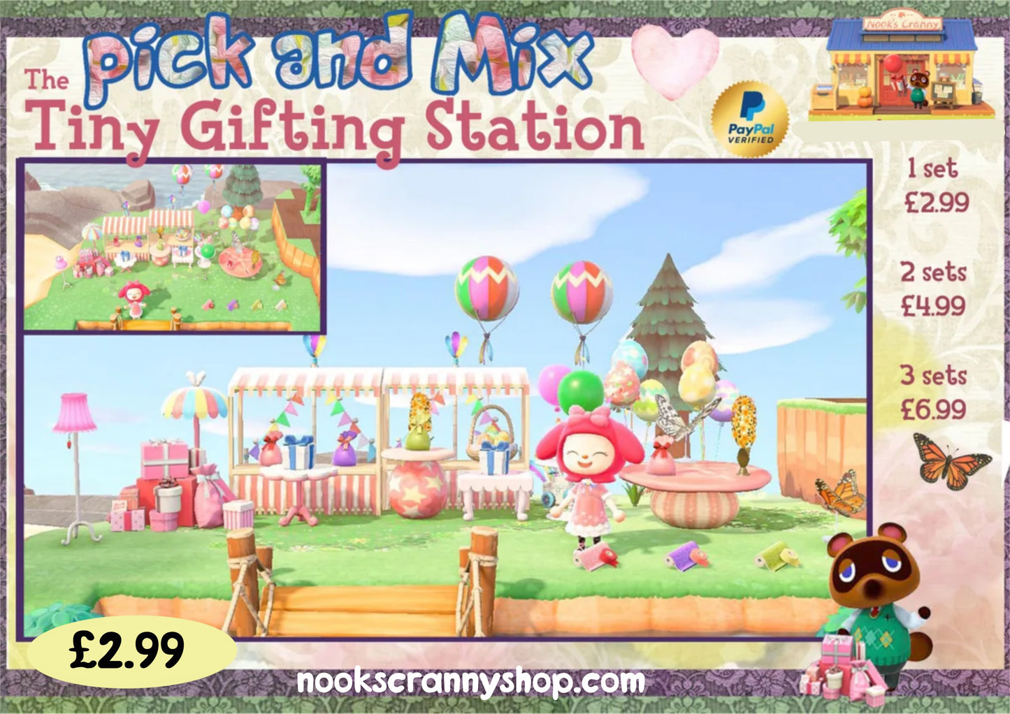 Pick and Mix Tiny Gifting Station