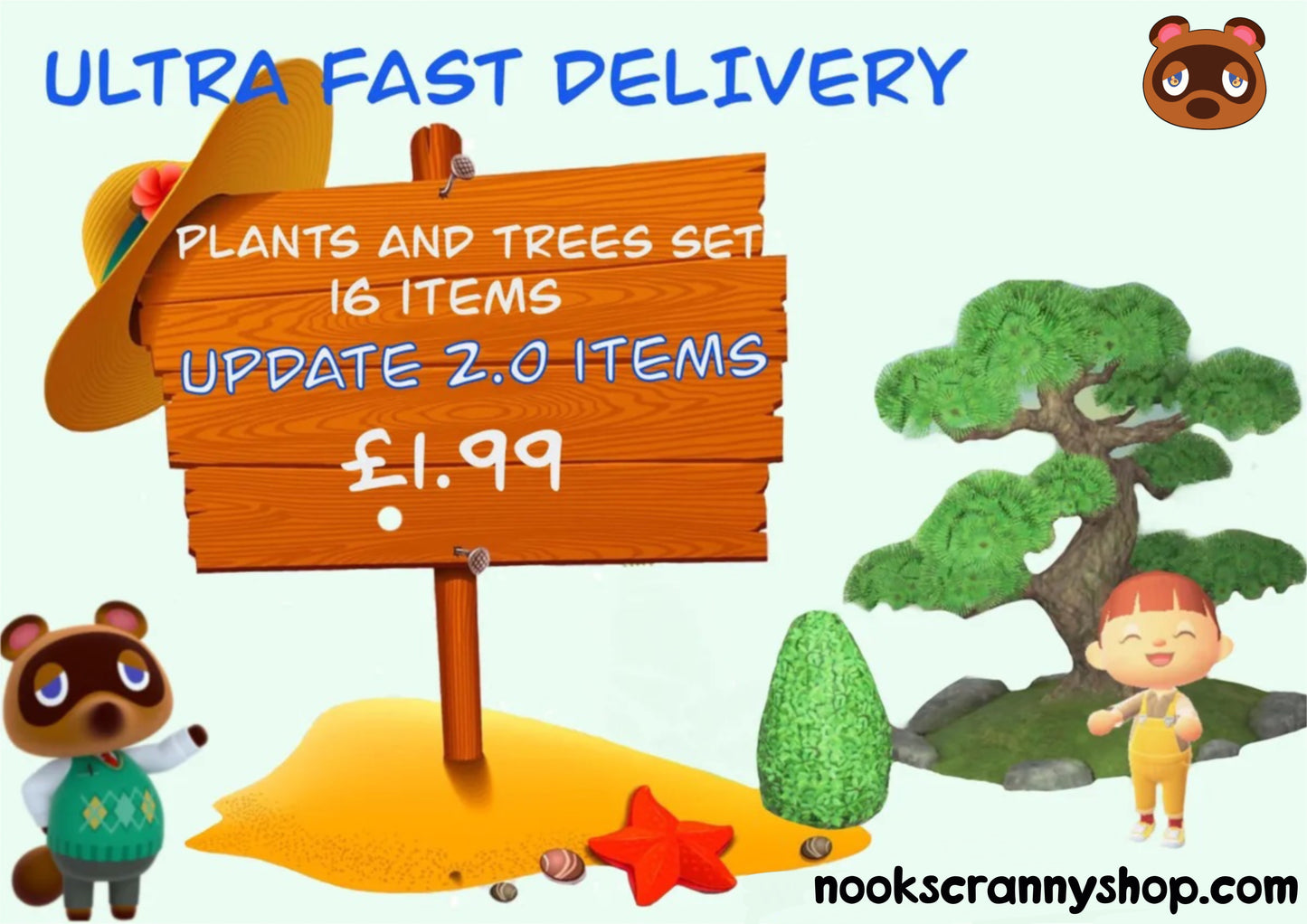 Plants and Trees Set