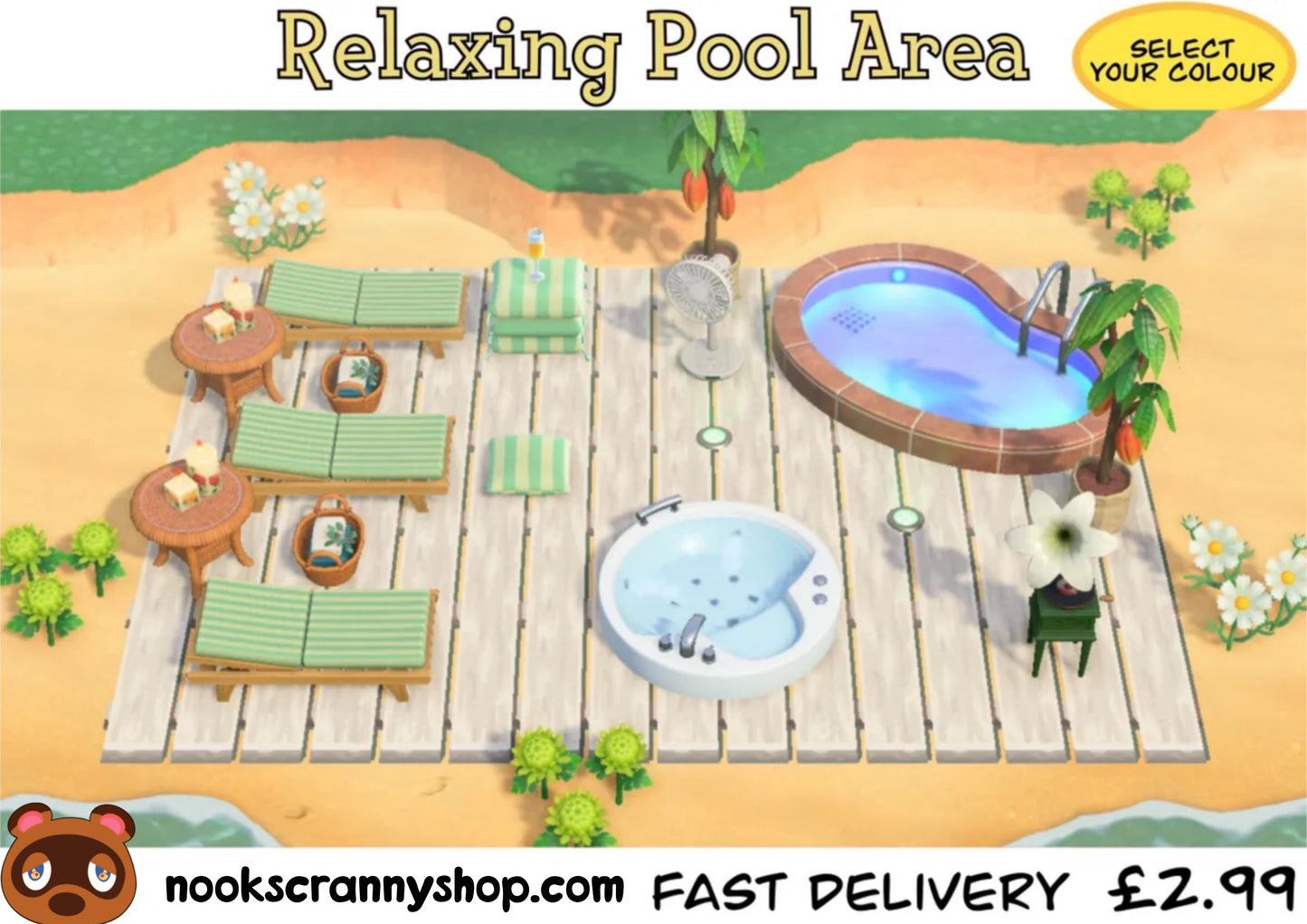 Relaxing Pool Area