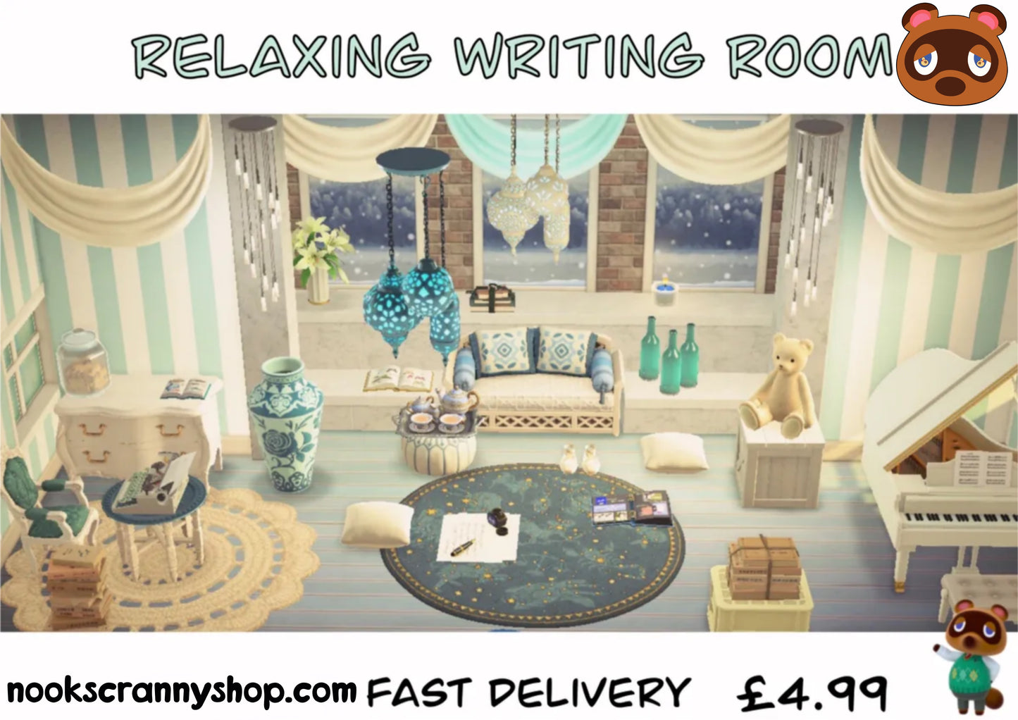 Relaxing Writing Room