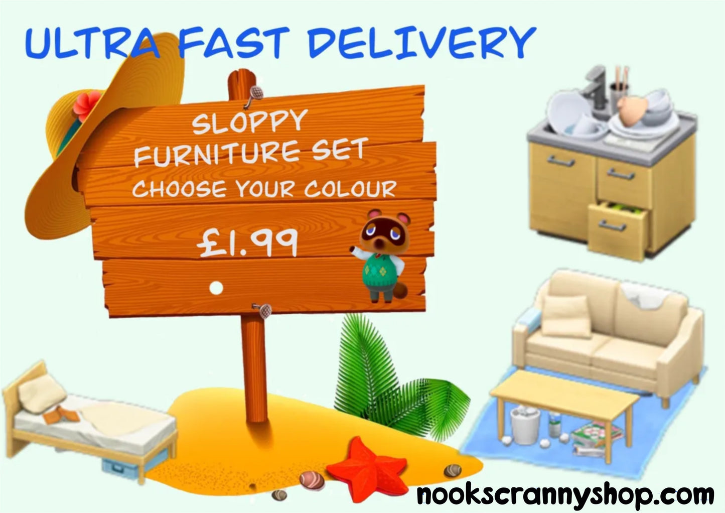 Sloppy Furniture Set
