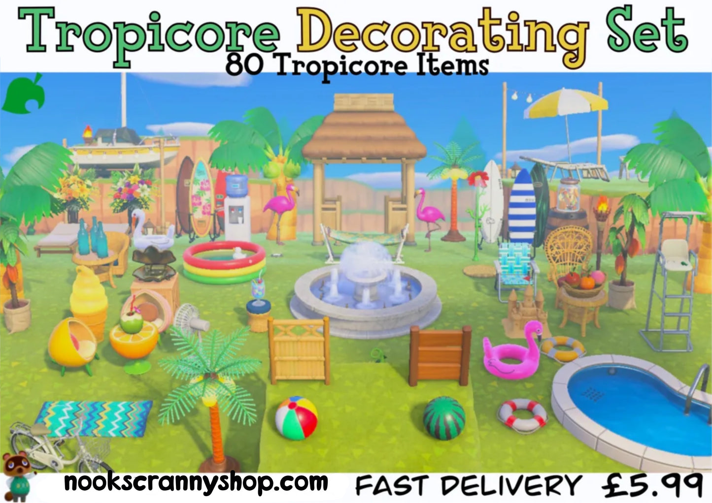 Tropicore Decorating Set