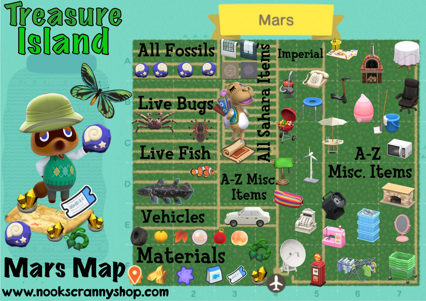 Treasure Island Mars