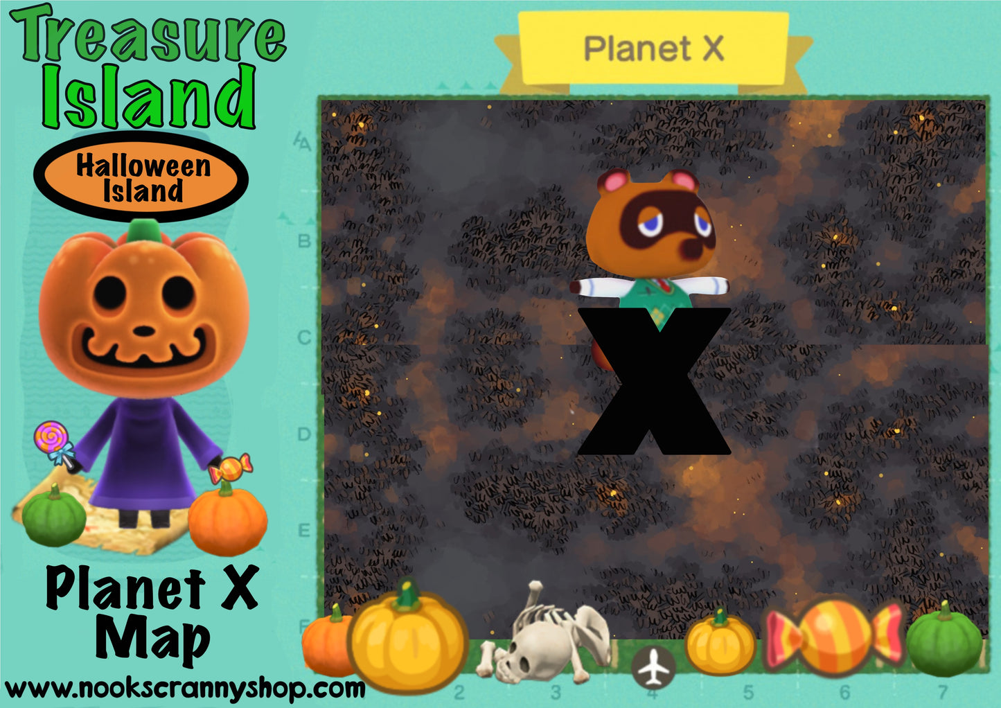 Treasure Island Planet X