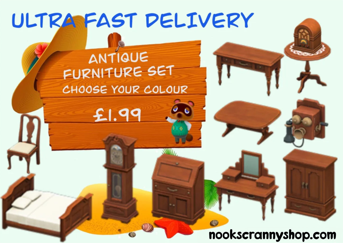 Antique Furniture Set