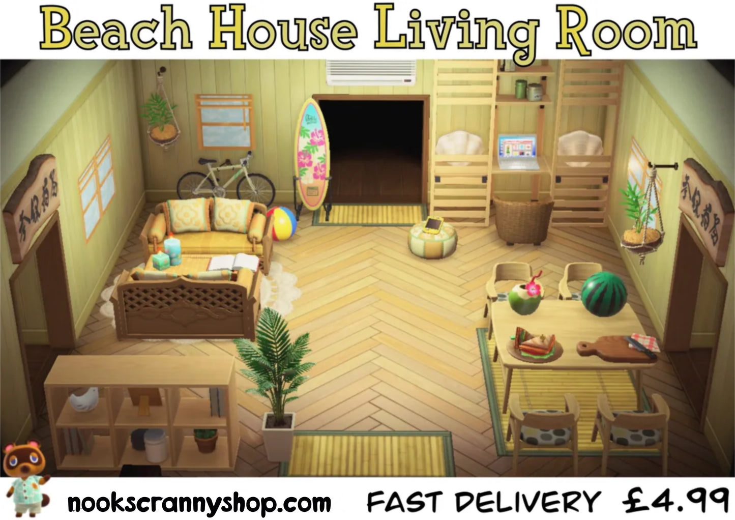 Beach House Living Room