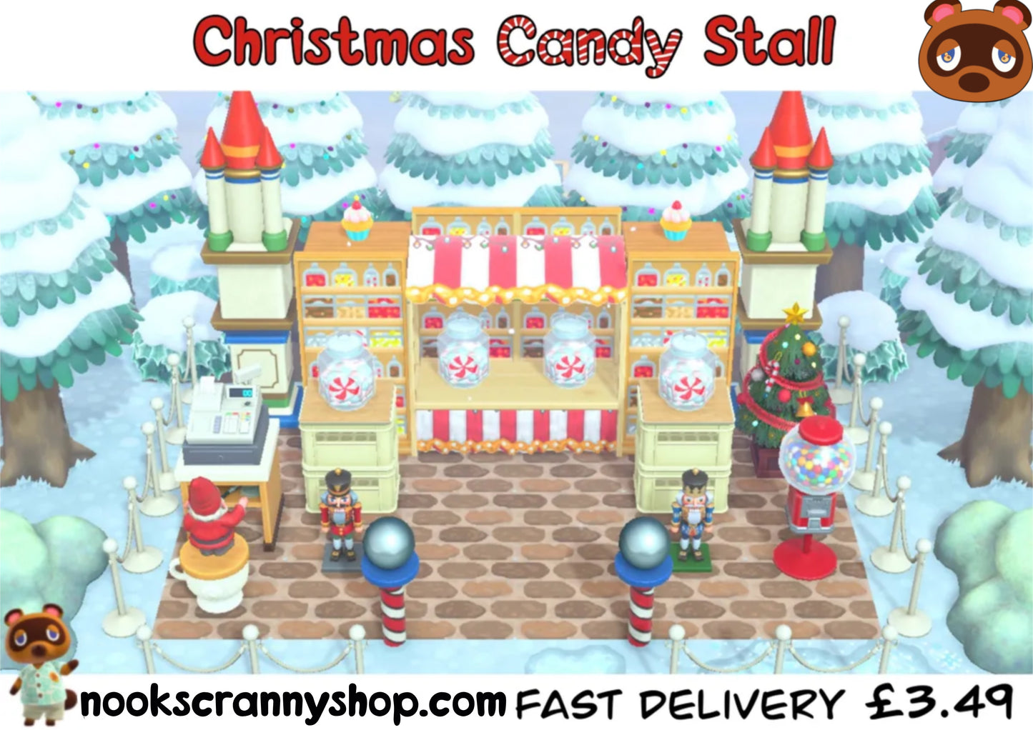 Christmas Candy Stall