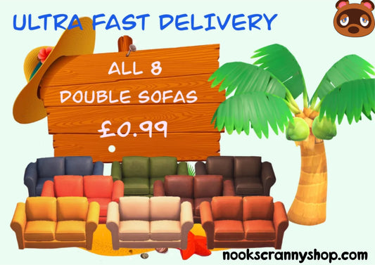 Double Sofa Set
