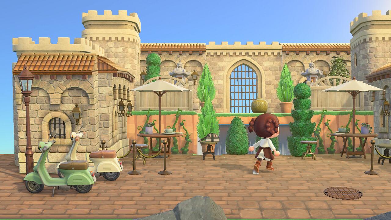 Courtyard cafe