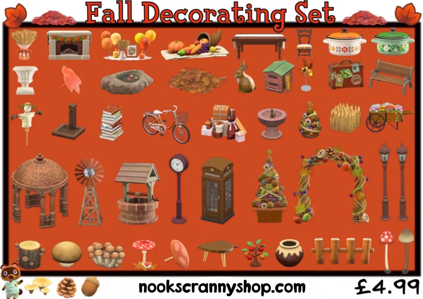 Fall Decorating Set