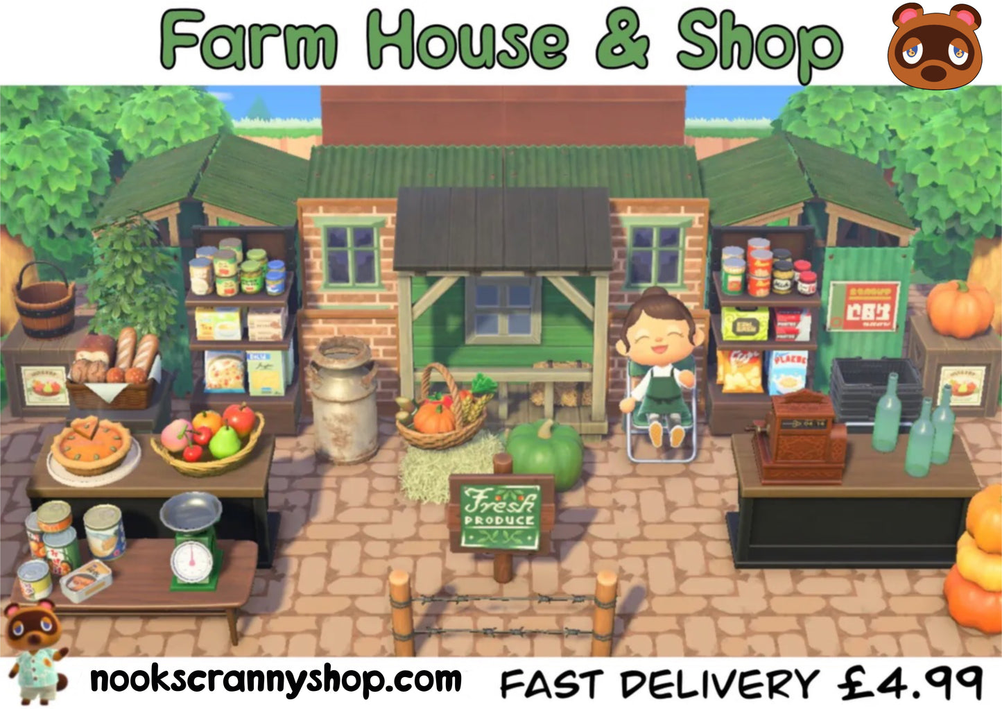 Farm House and Shop