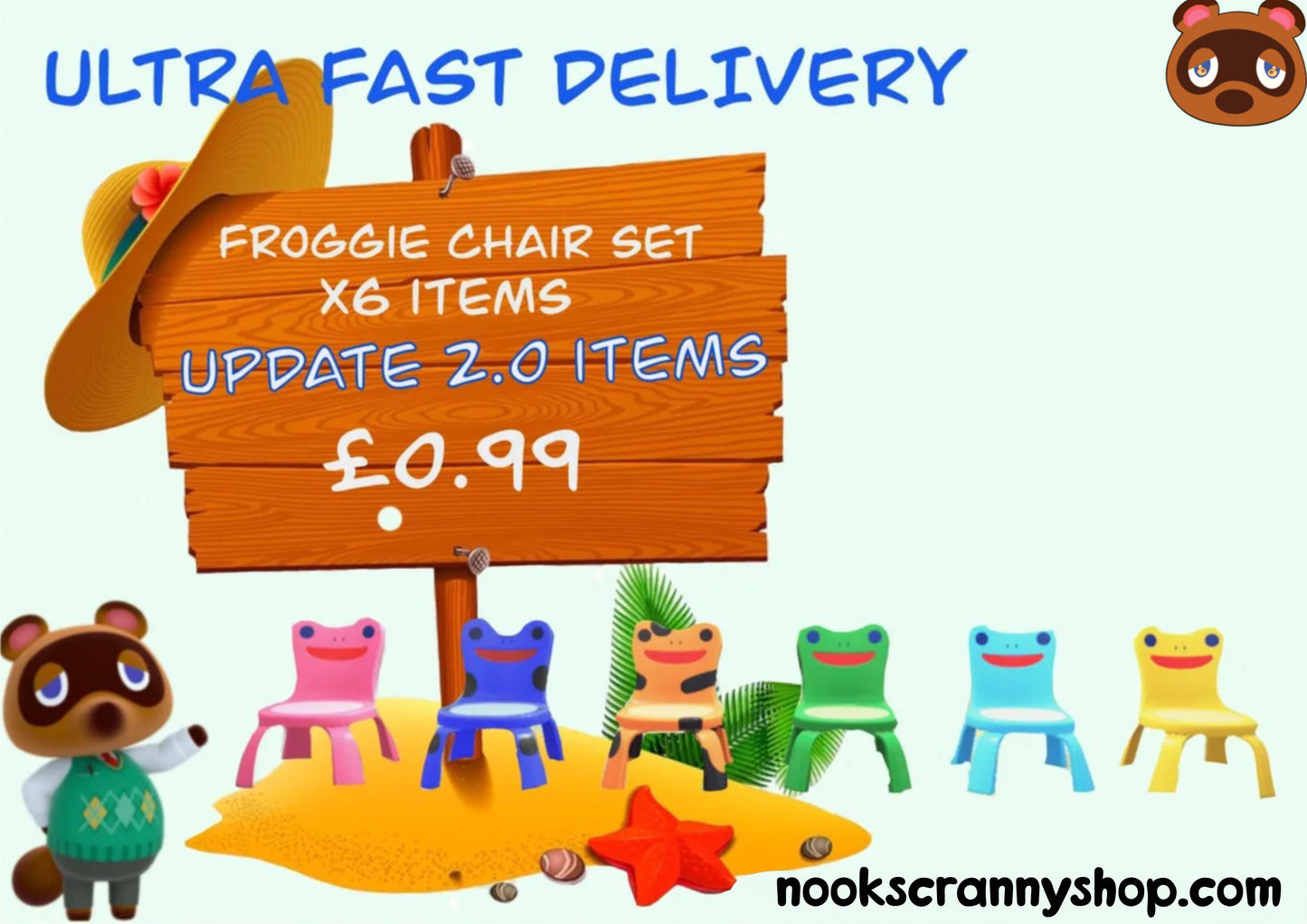 Froggy Chair Set