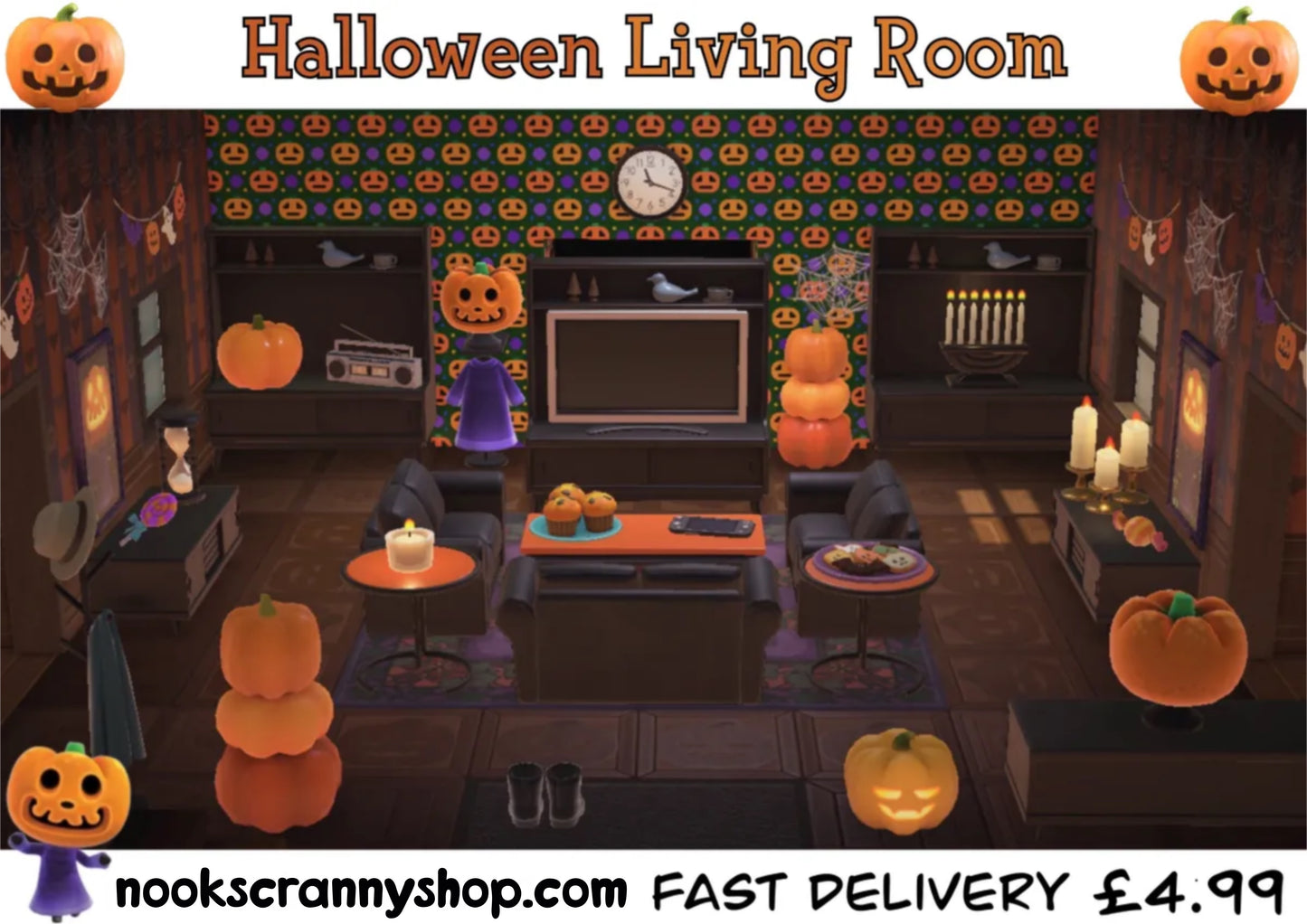 Halloween Living Room