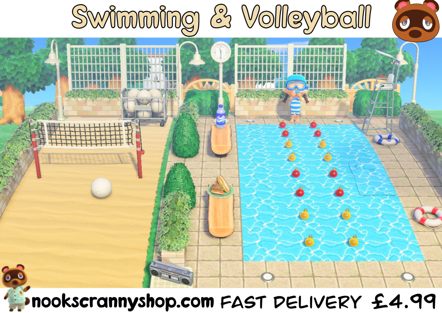 Swimming & Volleyball