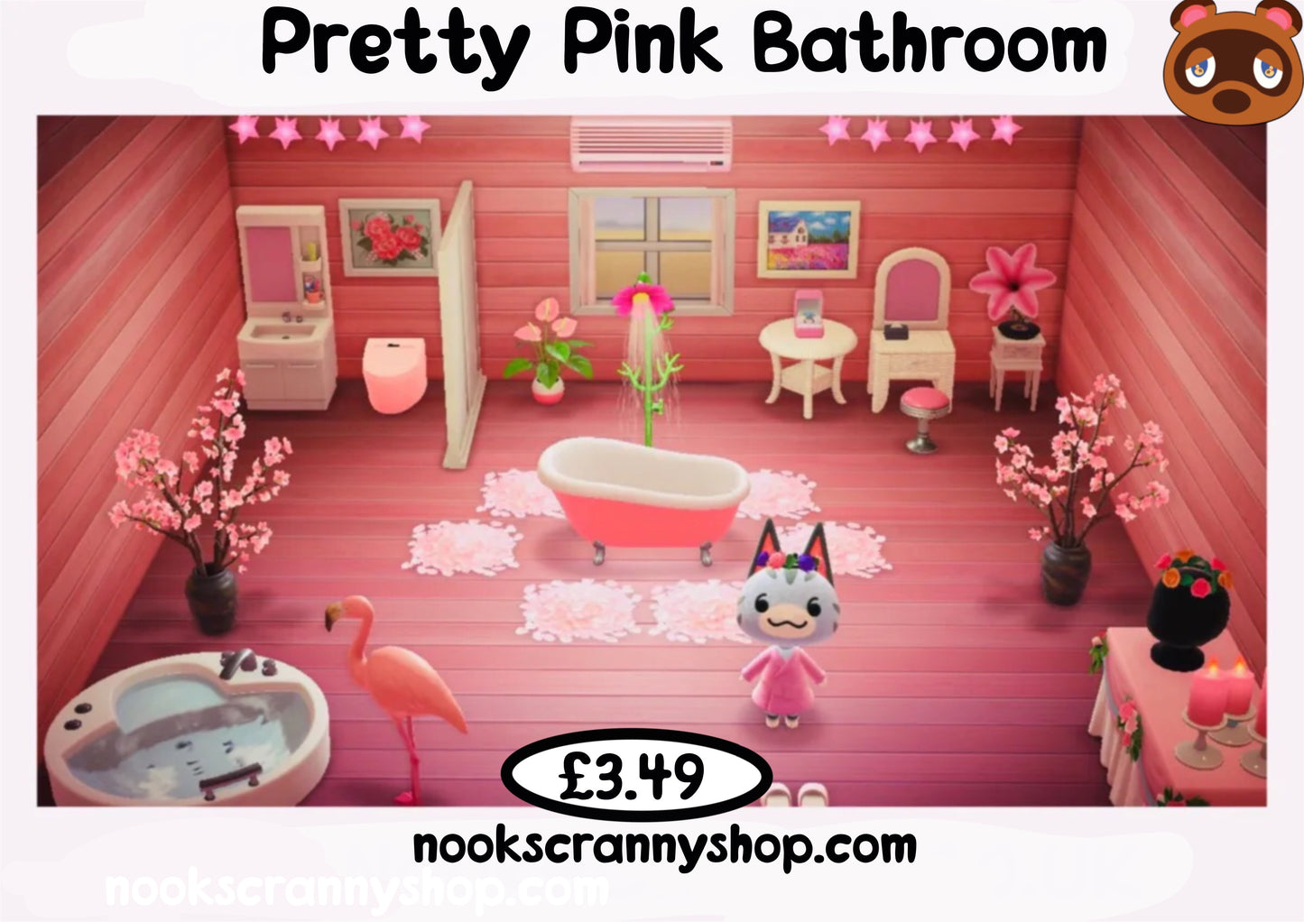 Pretty Pink Bathroom
