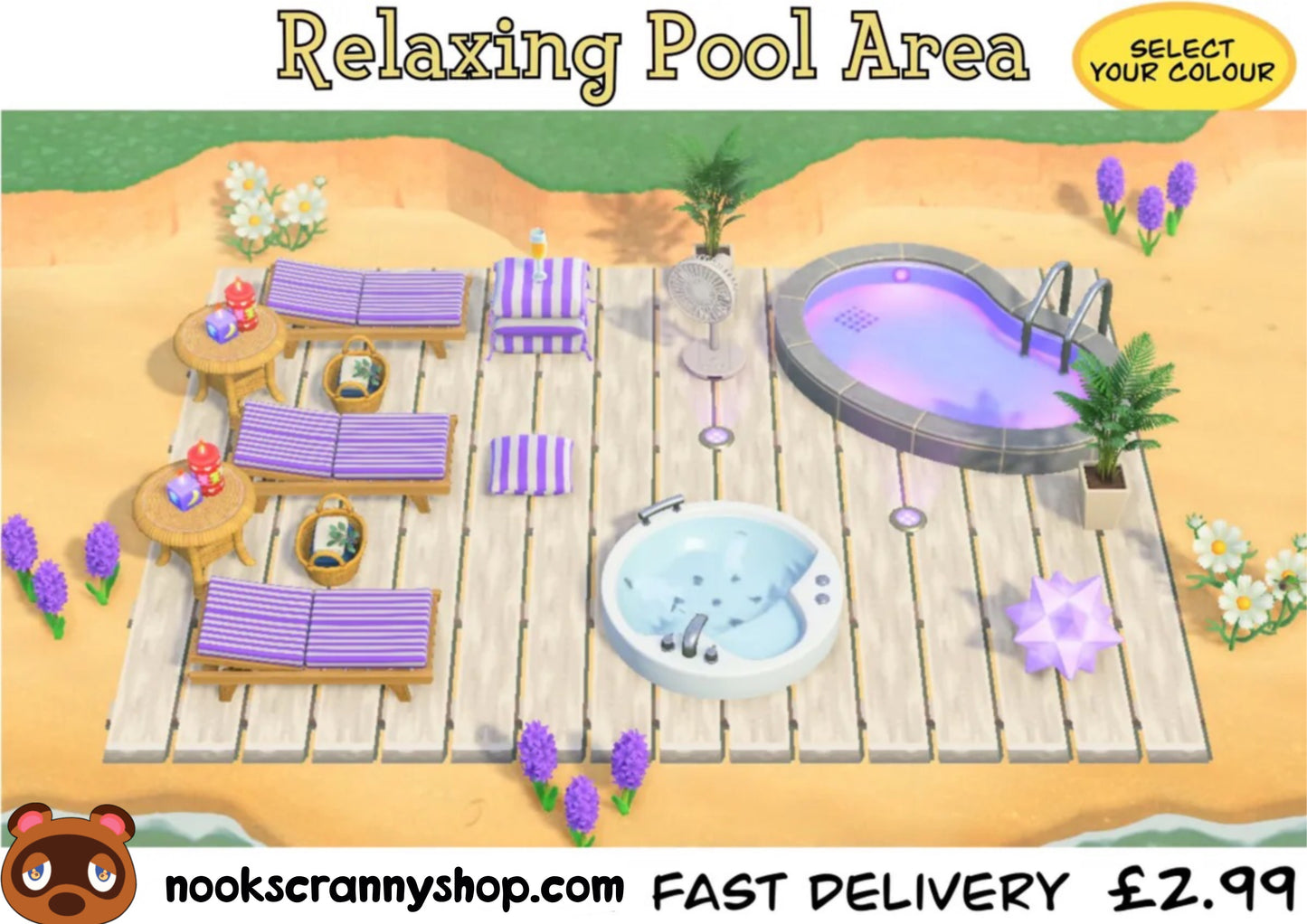 Relaxing Pool Area