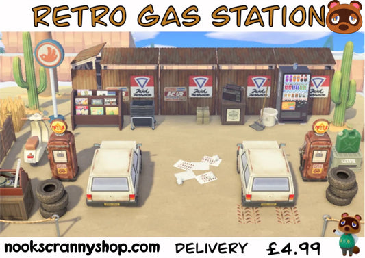 Retro Gas Station