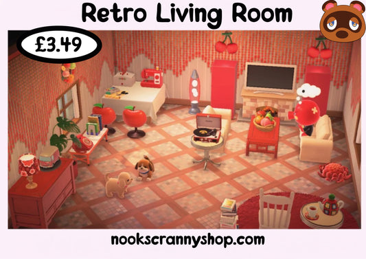Retro Living Room