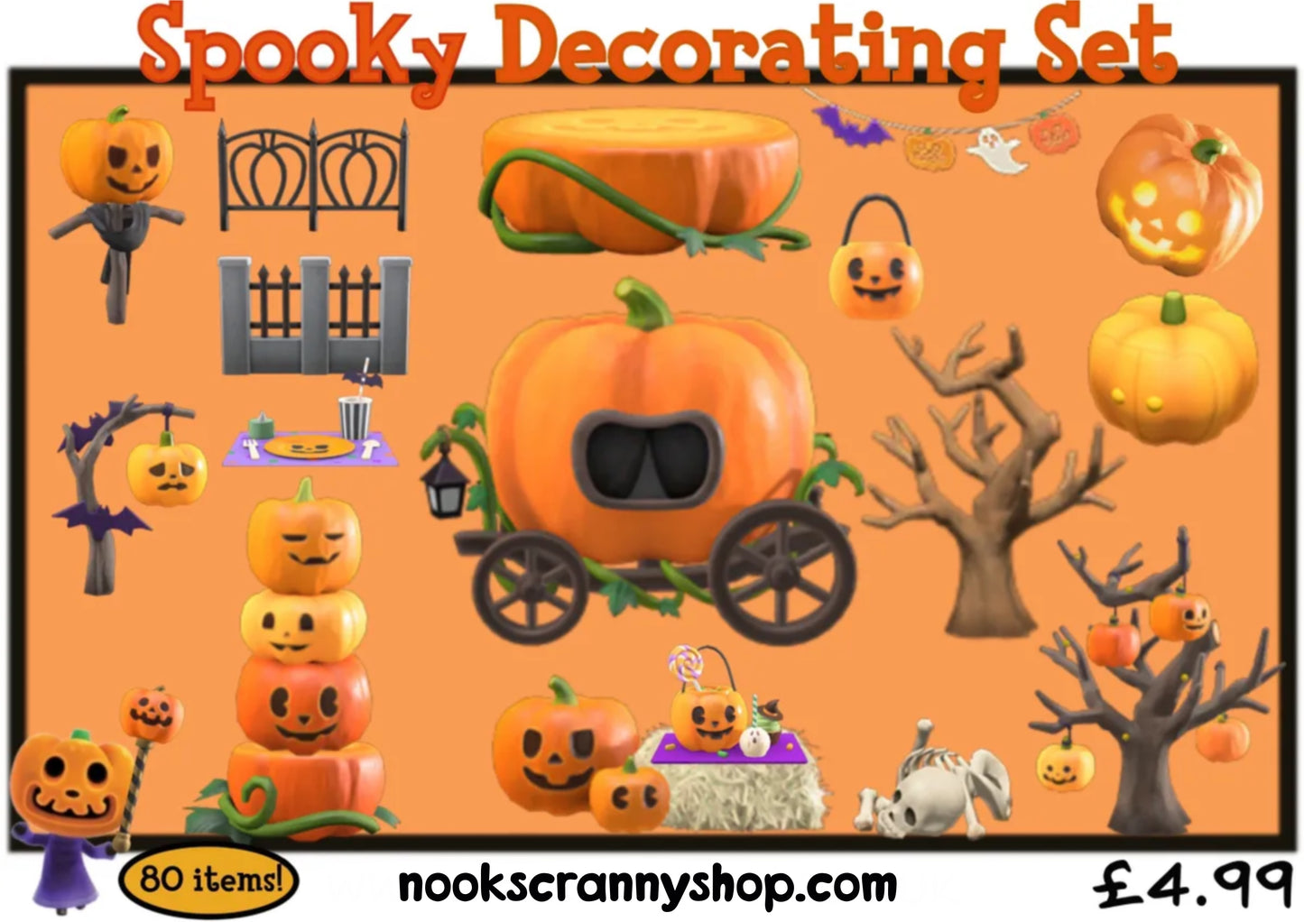 Spooky Decorating Set