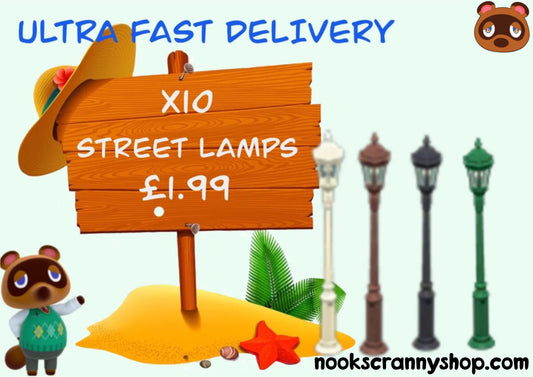 Street Lamps x 10