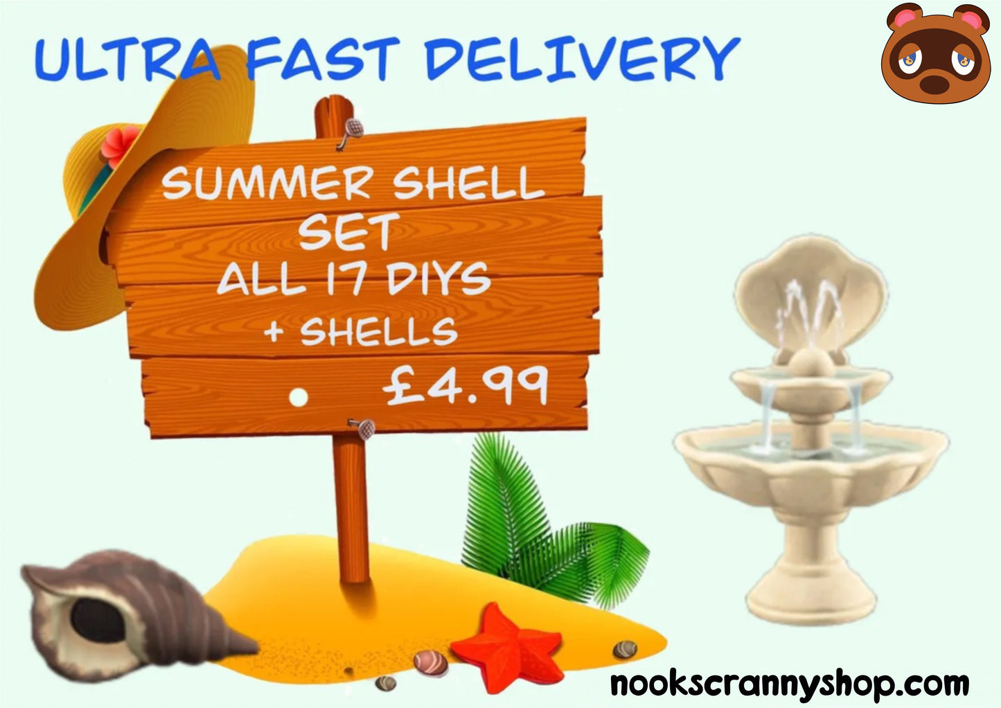 Summer Shell DIY Set