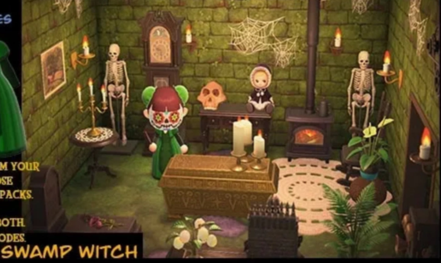 Witch's House Design Pack Poison Ivy/Swamp Witch