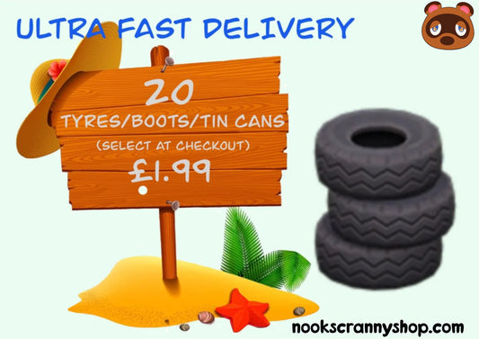 Trash: Tyres/ Boots/ Tin Cans