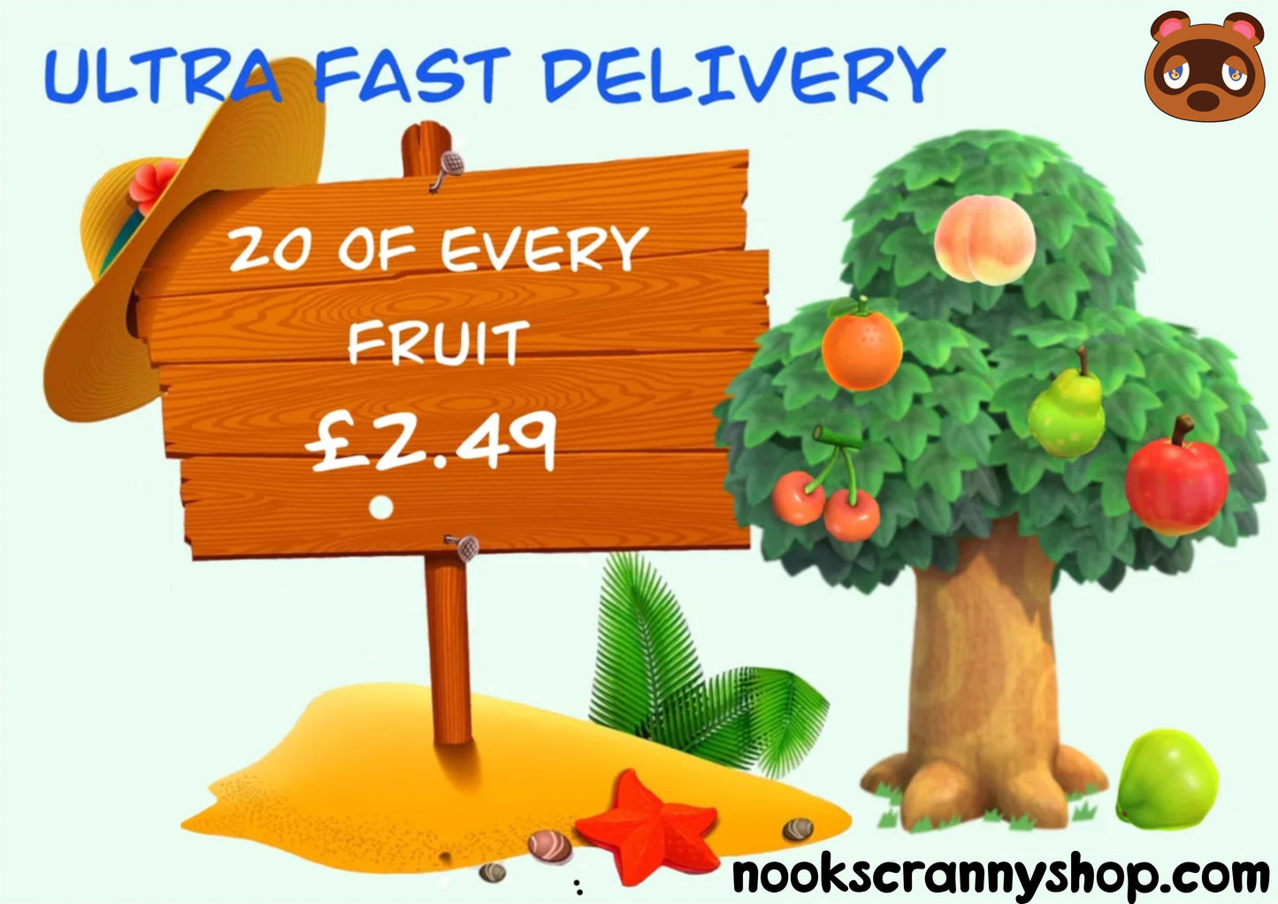 Fruit all 6 types