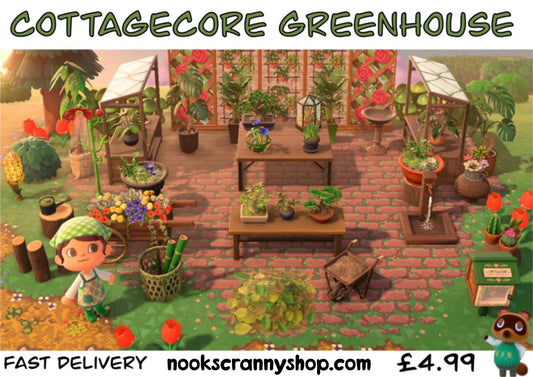 Cottagecore Greenhouse