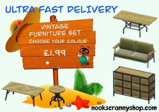 Vintage Furniture Item Set