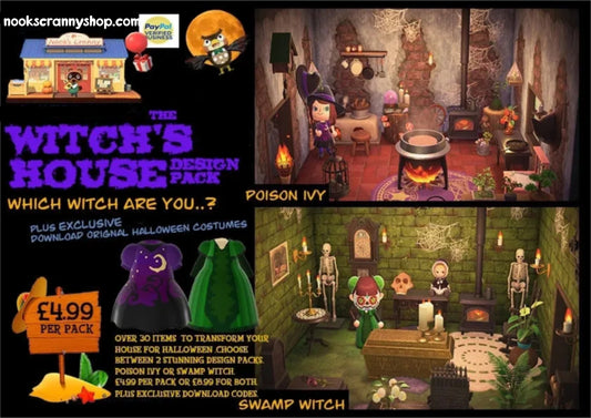 Witch's House Design Pack Poison Ivy/Swamp Witch